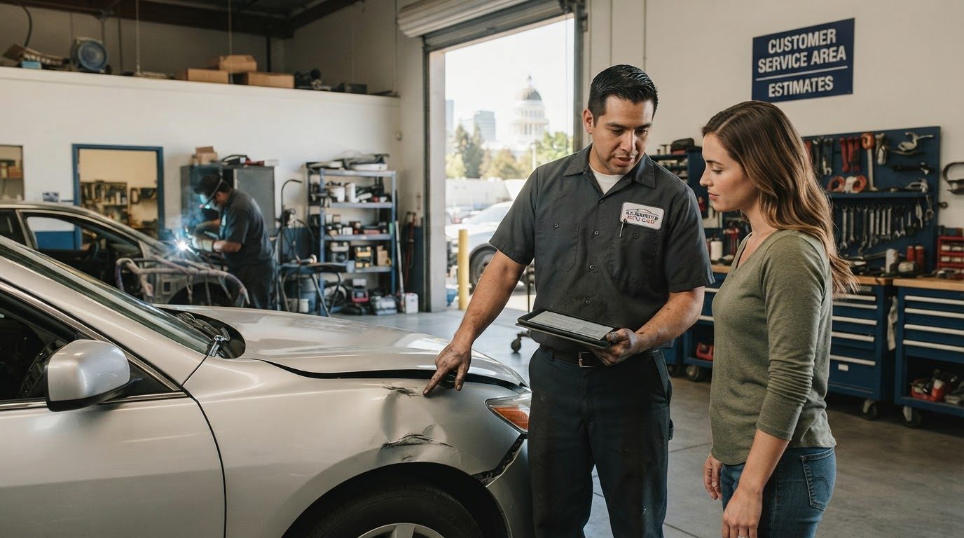 Finding the Right Auto Body Repair Shop in Sacramento After an Accident